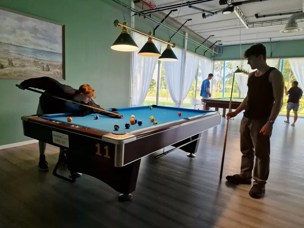 Billiards at the Asa Hotel, Kuressaare